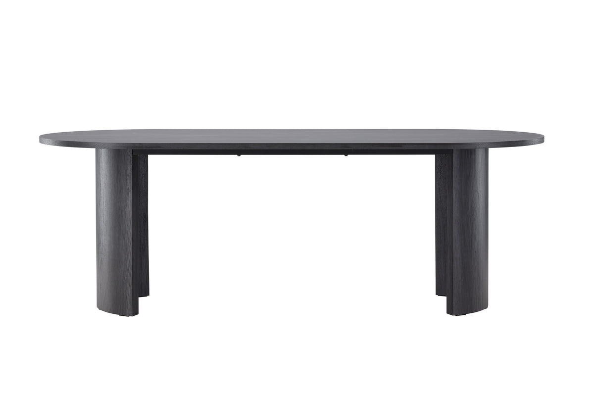 Grundsund spisebord - 220 × 100 cm - sort - billede 7