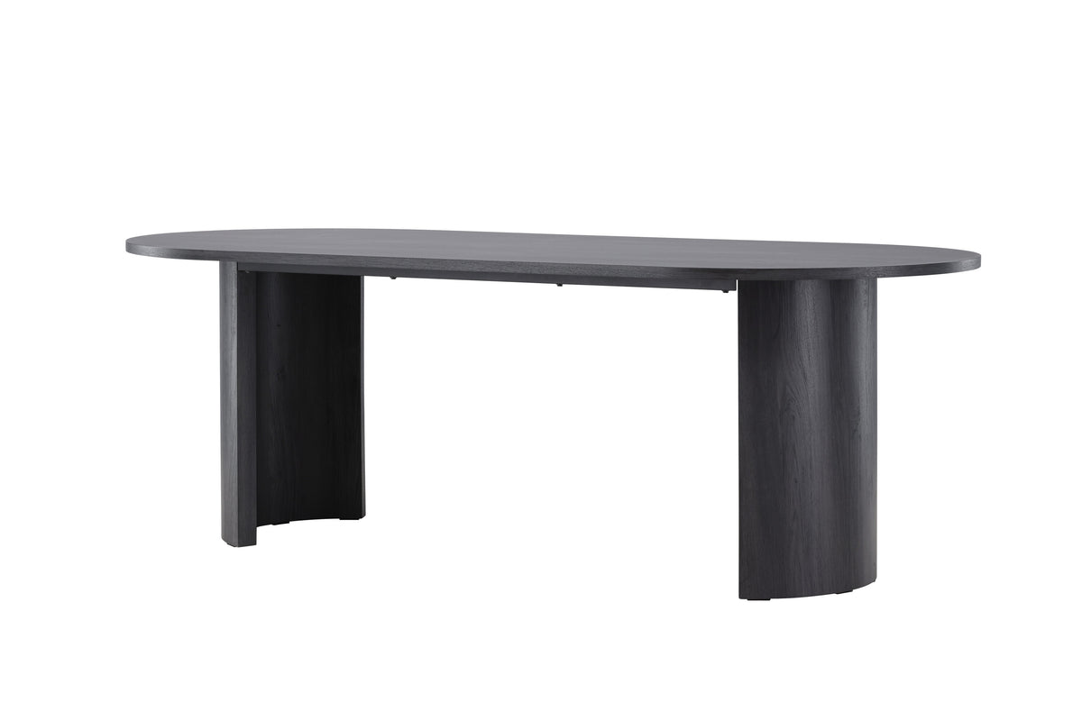 Grundsund spisebord - 220 × 100 cm - sort - billede 8