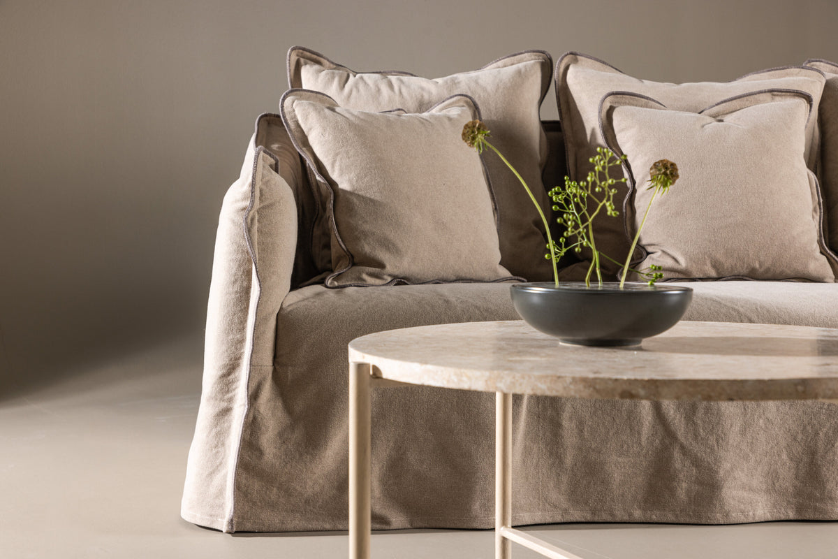 Oskarshamn 3-personers sofa - brun - billede 17