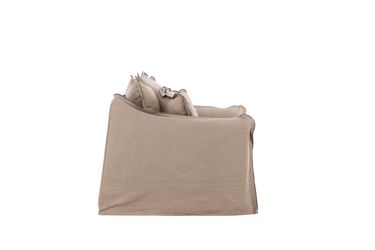 Oskarshamn 3-personers sofa - brun - billede 10