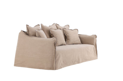 Oskarshamn 3-personers sofa - brun - billede 11
