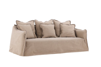 Oskarshamn 3-personers sofa - brun - billede 12