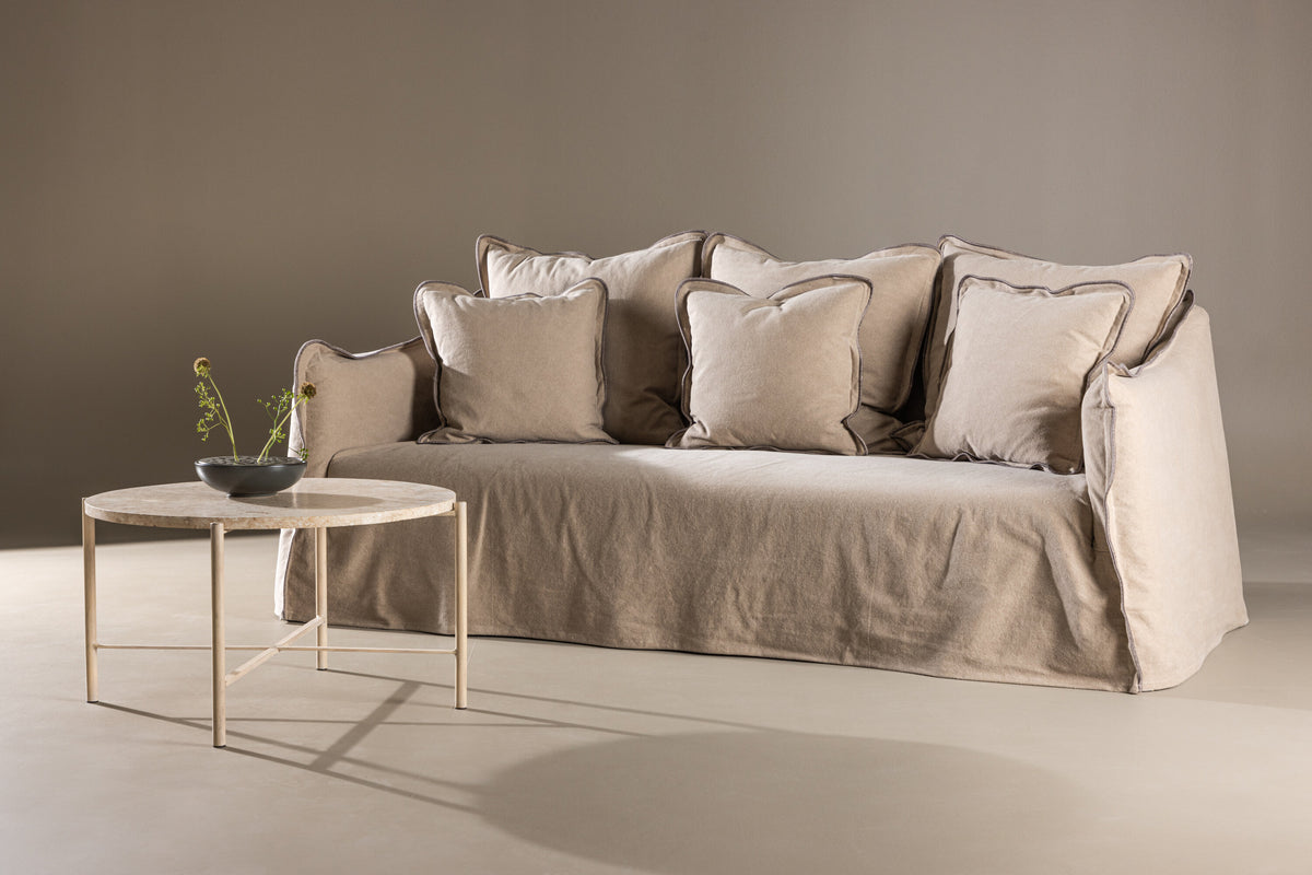 Oskarshamn 3-personers sofa - brun - billede 13