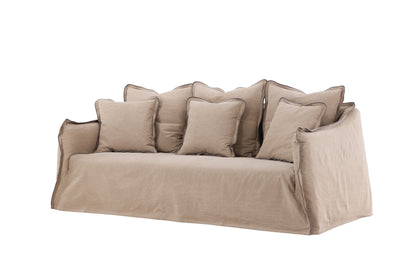 Oskarshamn 3-personers sofa - brun - billede 2