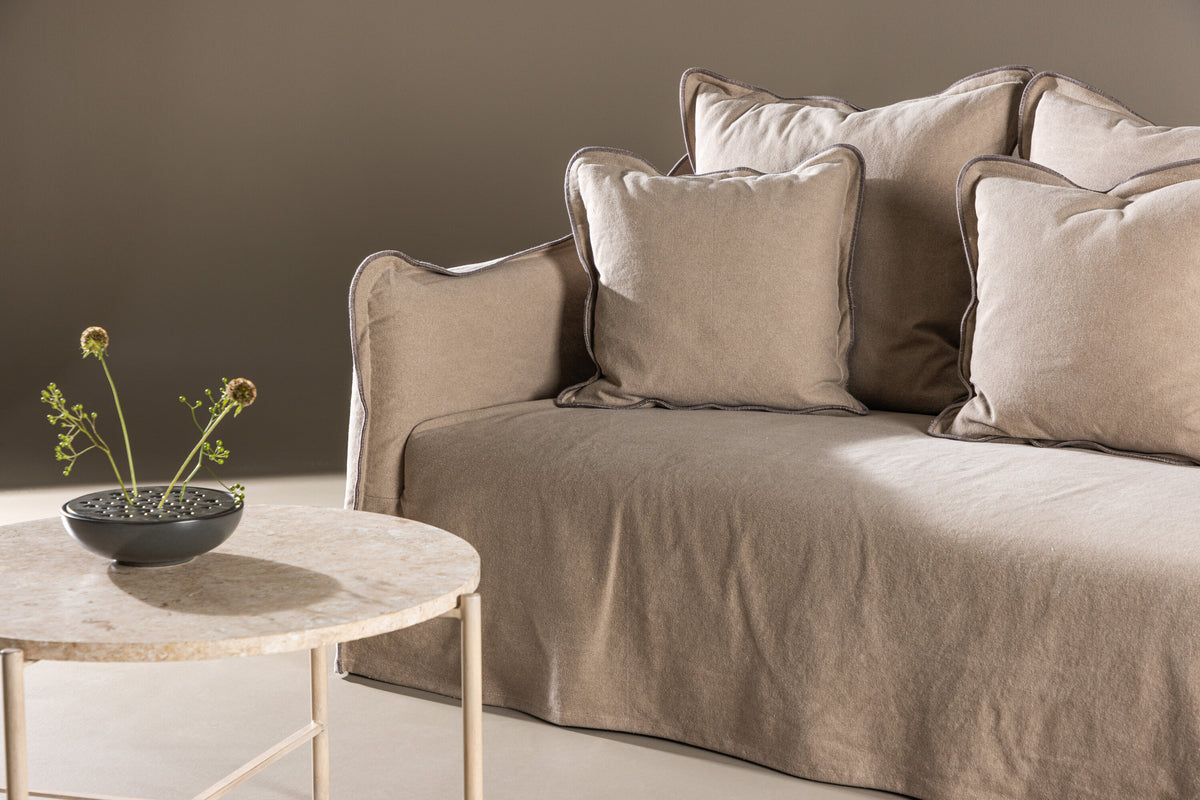Oskarshamn 3-personers sofa - brun - billede 15