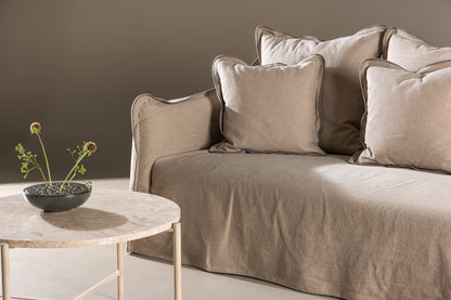 Oskarshamn 3-personers sofa - brun - billede 15