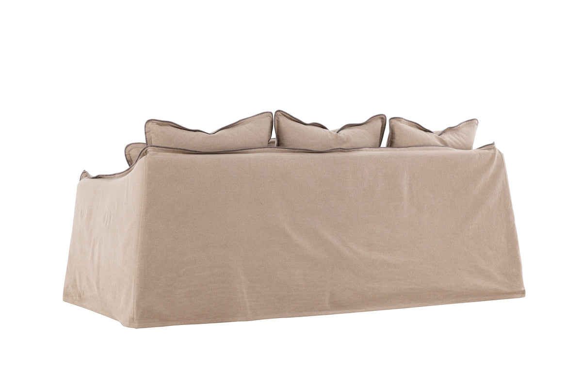 Oskarshamn 3-personers sofa - brun - billede 6