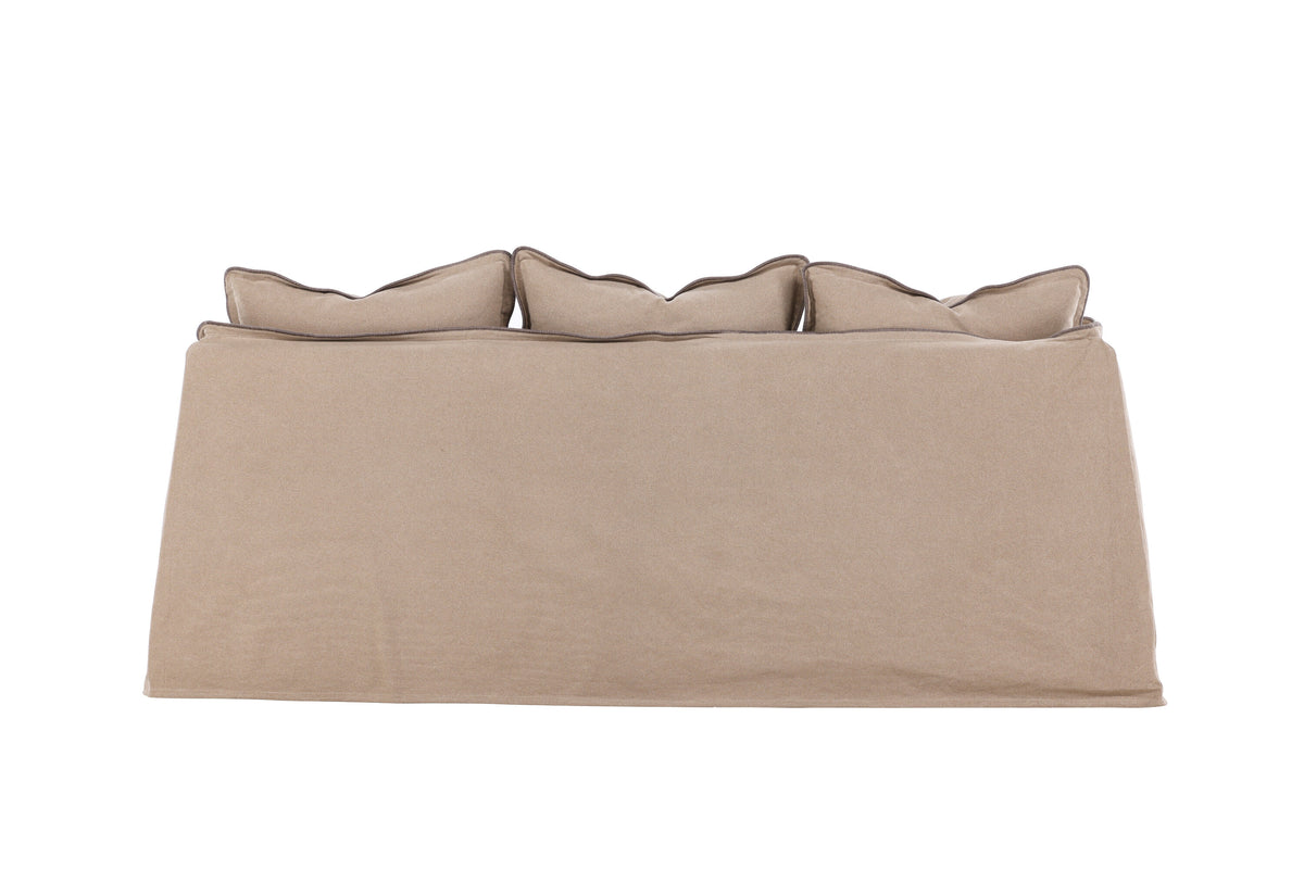 Oskarshamn 3-personers sofa - brun - billede 7