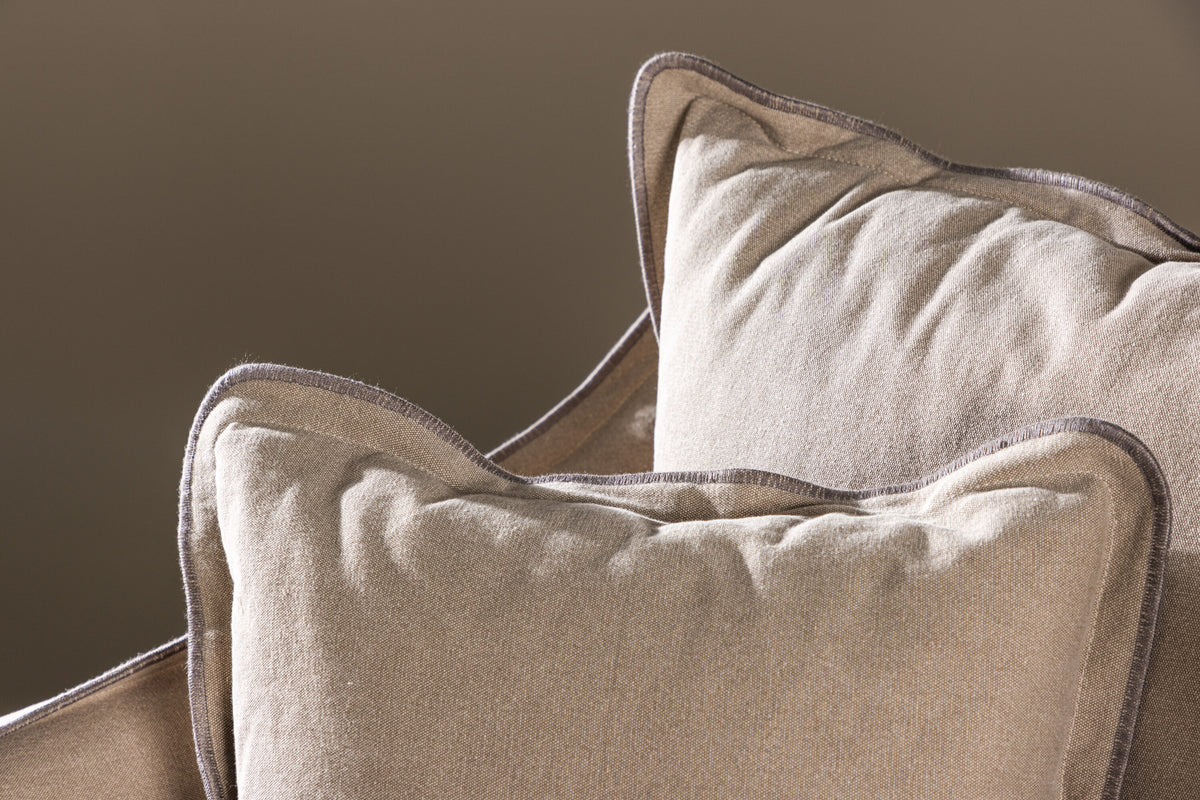 Oskarshamn 3-personers sofa - brun - billede 16