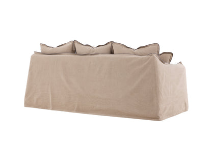 Oskarshamn 3-personers sofa - brun - billede 8