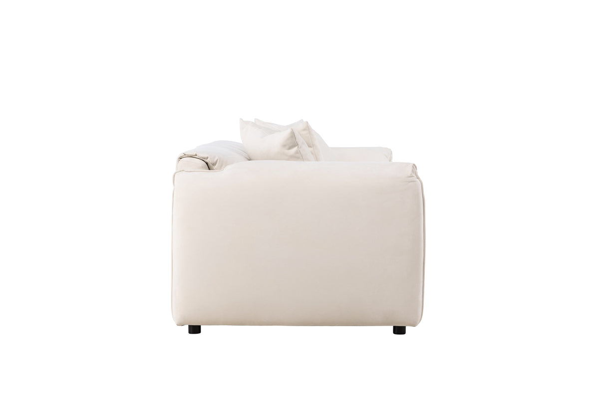Torekov 3-personers sofa - hvid - billede 10