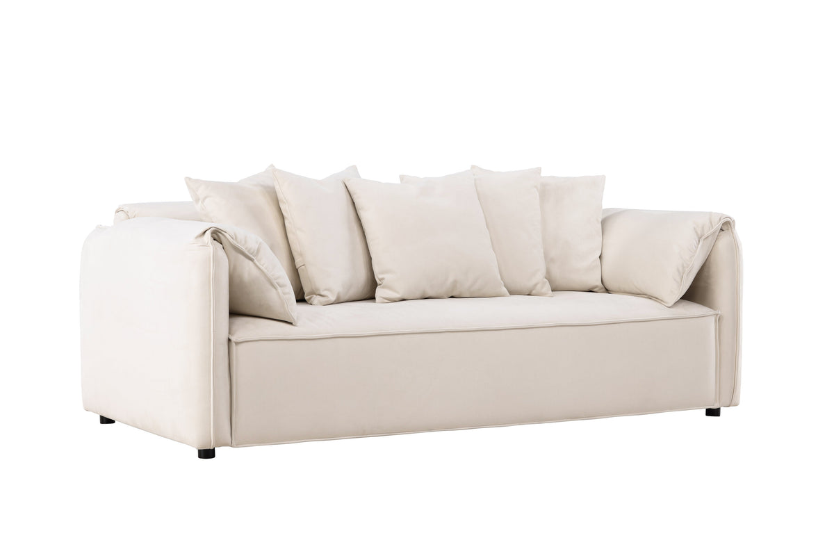 Torekov 3-personers sofa - hvid - billede 12