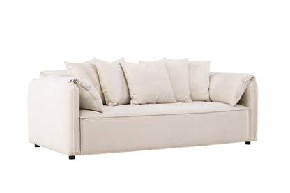 Torekov 3-personers sofa - hvid - billede 12