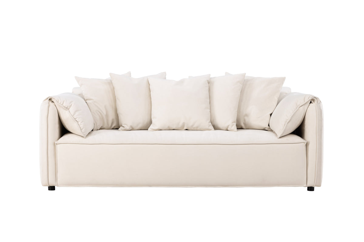 Torekov 3-personers sofa - hvid - billede 1