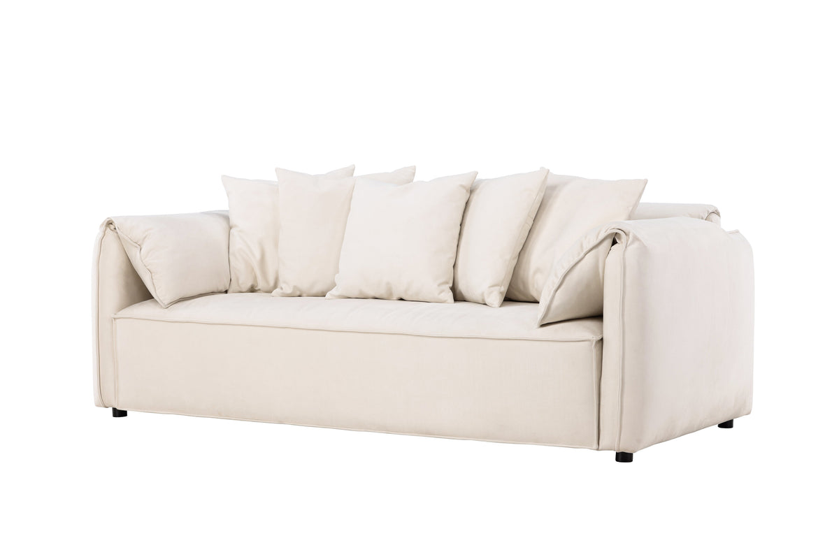 Torekov 3-personers sofa - hvid - billede 2