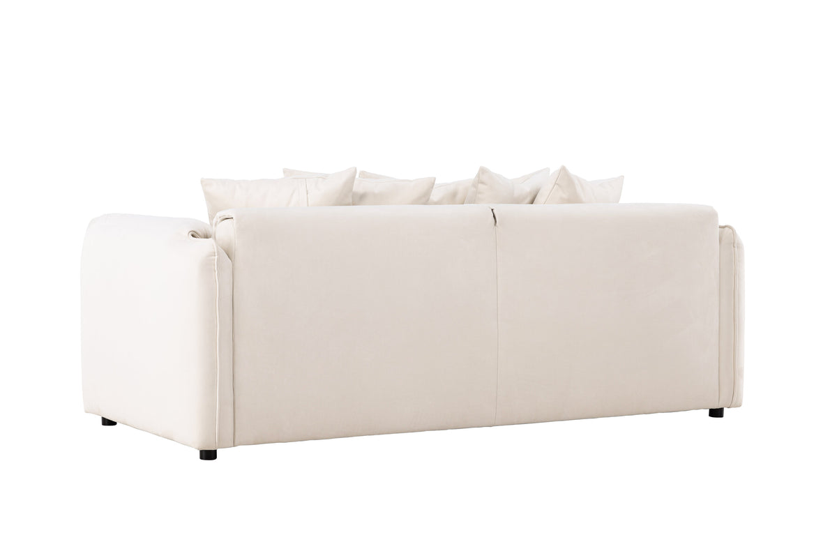 Torekov 3-personers sofa - hvid - billede 6