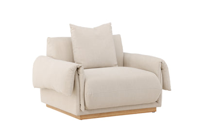 Mollösund Lænestol Beige