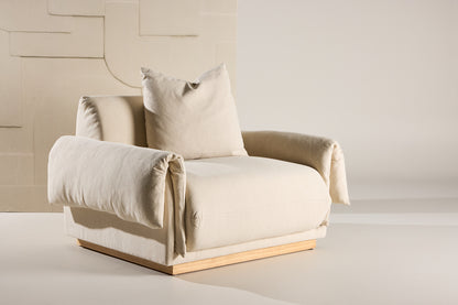 Mollösund Lænestol Beige
