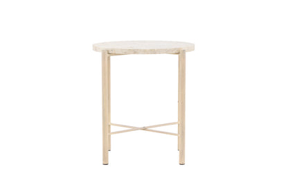 Sandhamn sofabord - Ø40 cm - beige - billede 10