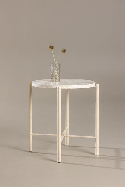 Sandhamn sofabord - Ø40 cm - beige - billede 17