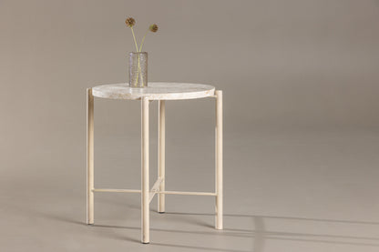 Sandhamn sofabord - Ø40 cm - beige - billede 13