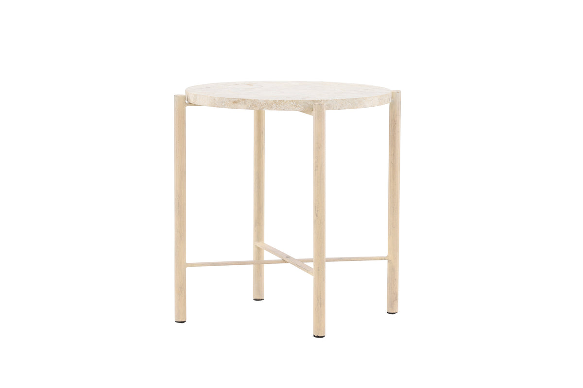 Sandhamn sofabord - Ø40 cm - beige - billede 2