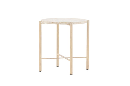 Sandhamn sofabord - Ø40 cm - beige - billede 2