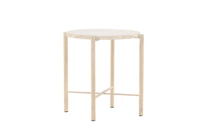 Sandhamn sofabord - Ø40 cm - beige - billede 3