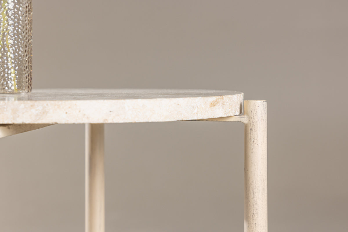 Sandhamn sofabord - Ø40 cm - beige - billede 14