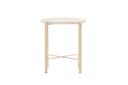 Sandhamn sofabord - Ø40 cm - beige - billede 4