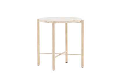 Sandhamn sofabord - Ø40 cm - beige - billede 6