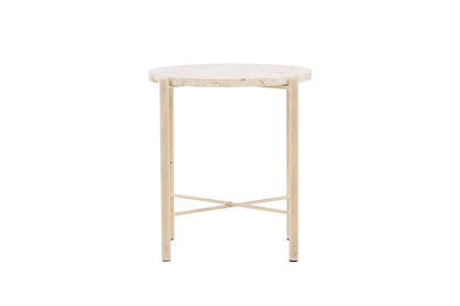 Sandhamn sofabord - Ø40 cm - beige - billede 7