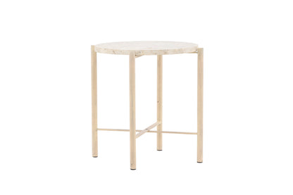 Sandhamn sofabord - Ø40 cm - beige - billede 9