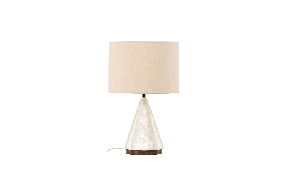 Donsö bordlampe - Ø35 cm - lysegrå, beige - billede 11
