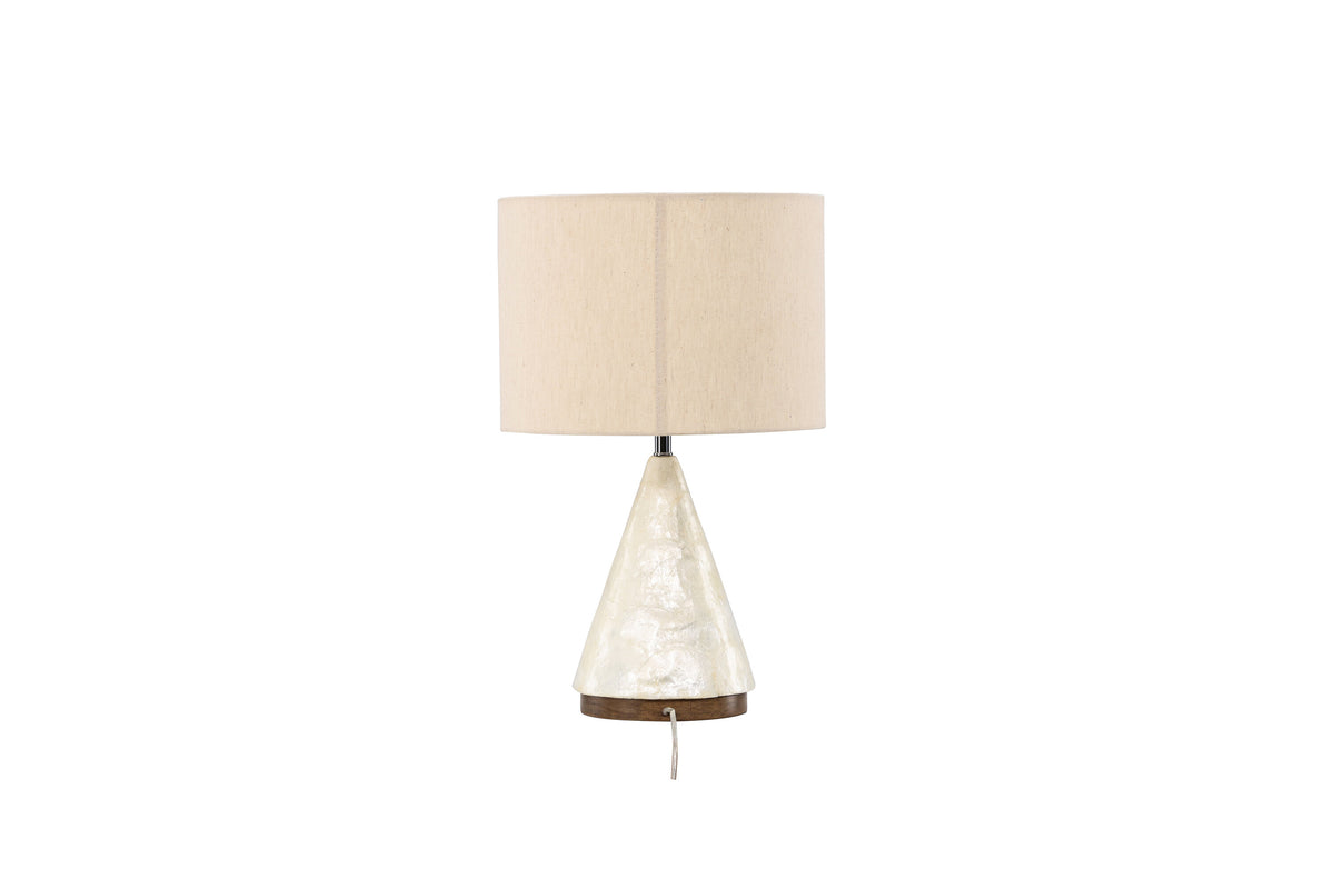 Donsö bordlampe - Ø35 cm - lysegrå, beige - billede 7