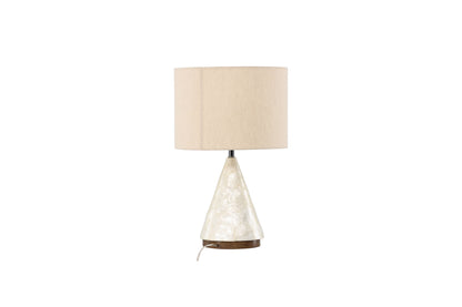 Donsö bordlampe - Ø35 cm - lysegrå, beige - billede 8
