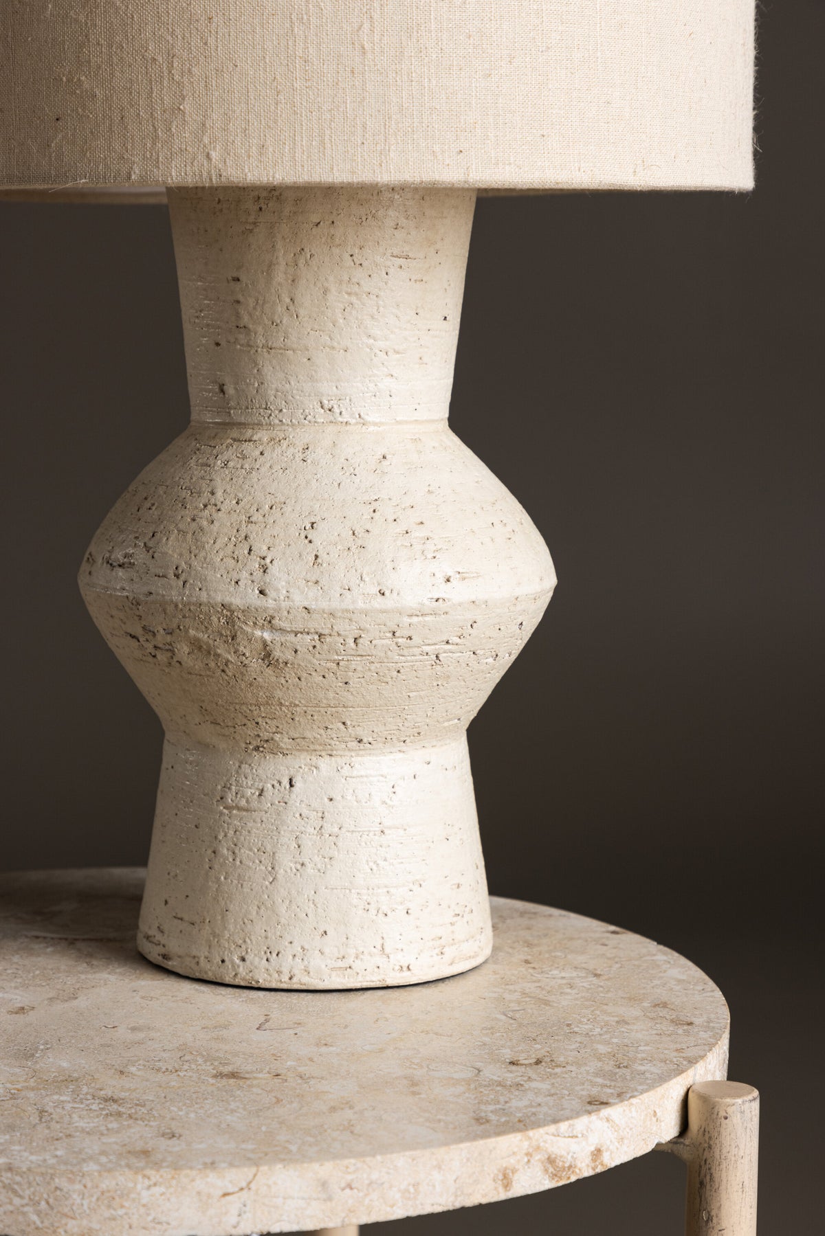 Valön bordlampe - Ø31 cm - elfenbensfarvet, beige - billede 18