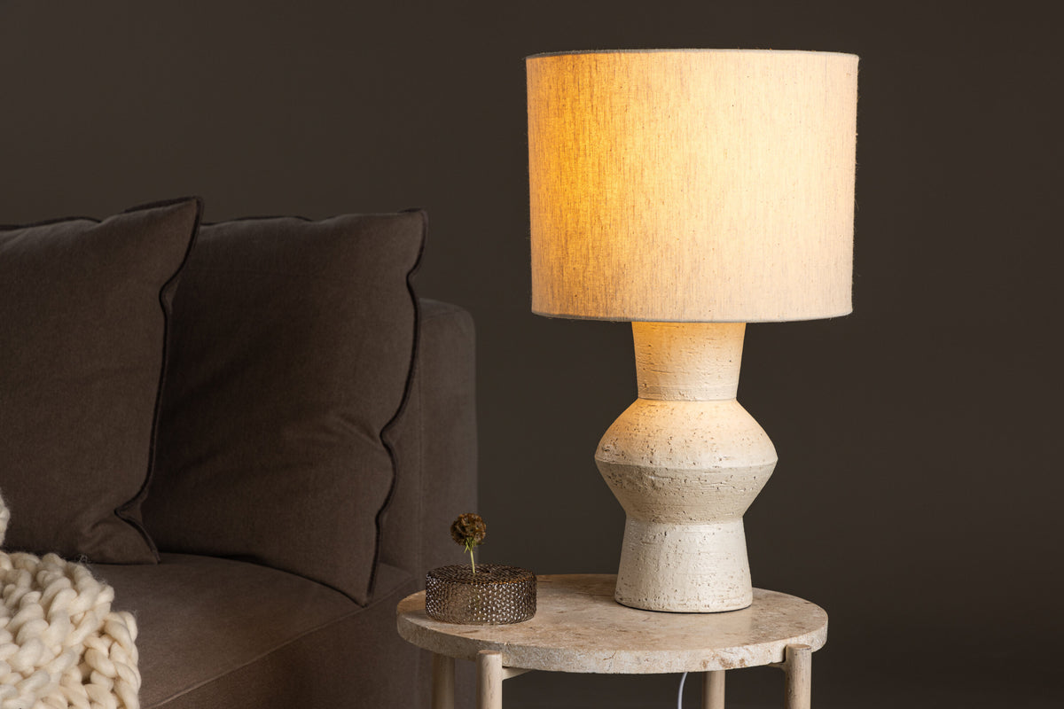 Valön bordlampe - Ø31 cm - elfenbensfarvet, beige - billede 15