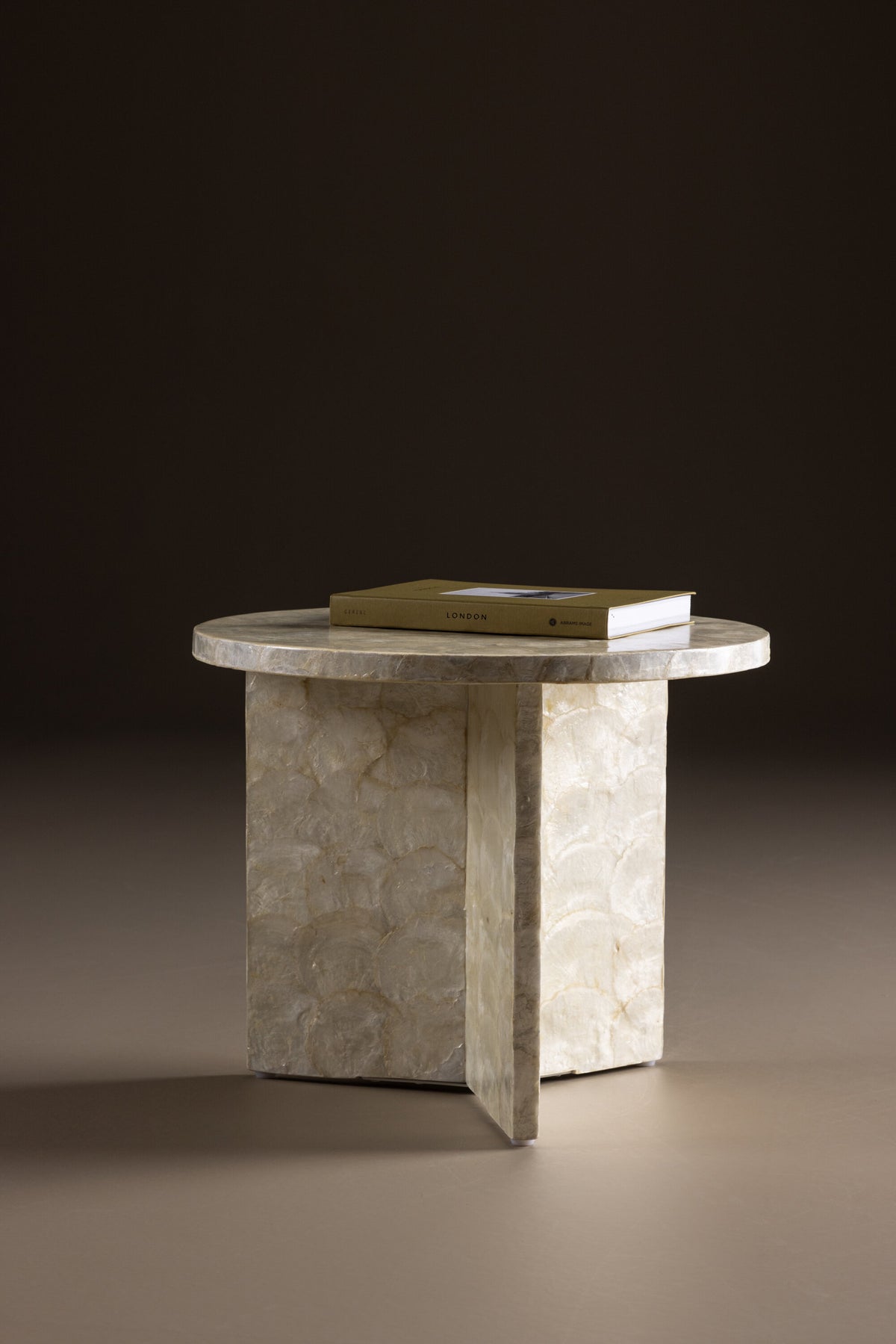 Smögen sofabord - Ø40 cm - beige - billede 16