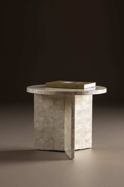 Smögen sofabord - Ø40 cm - beige - billede 16