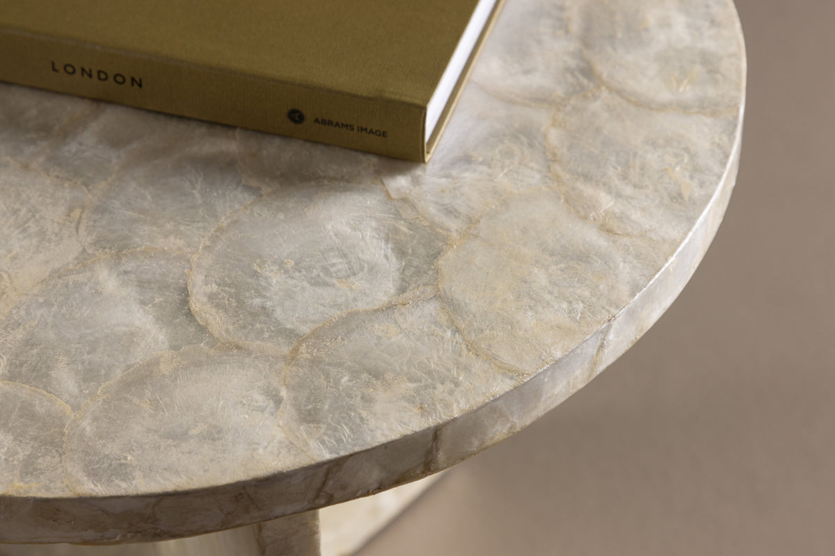 Smögen sofabord - Ø40 cm - beige - billede 14
