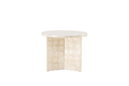 Smögen sofabord - Ø40 cm - beige - billede 7