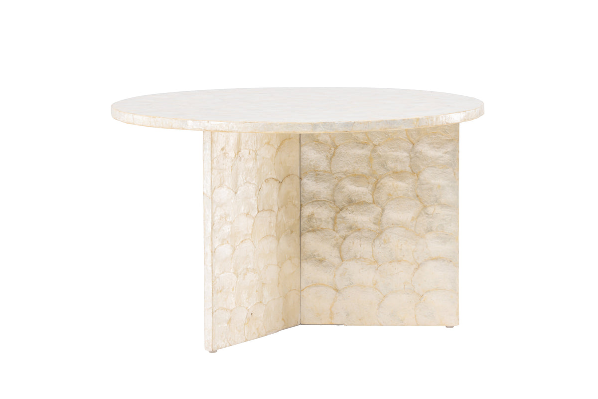 Smögen sofabord - Ø70 cm - beige - billede 10