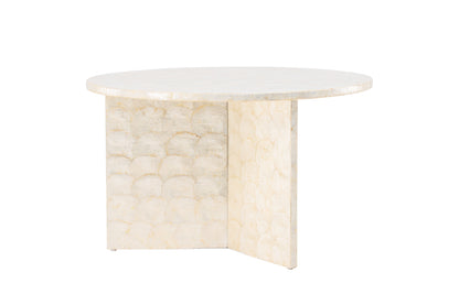 Smögen sofabord - Ø70 cm - beige - billede 12