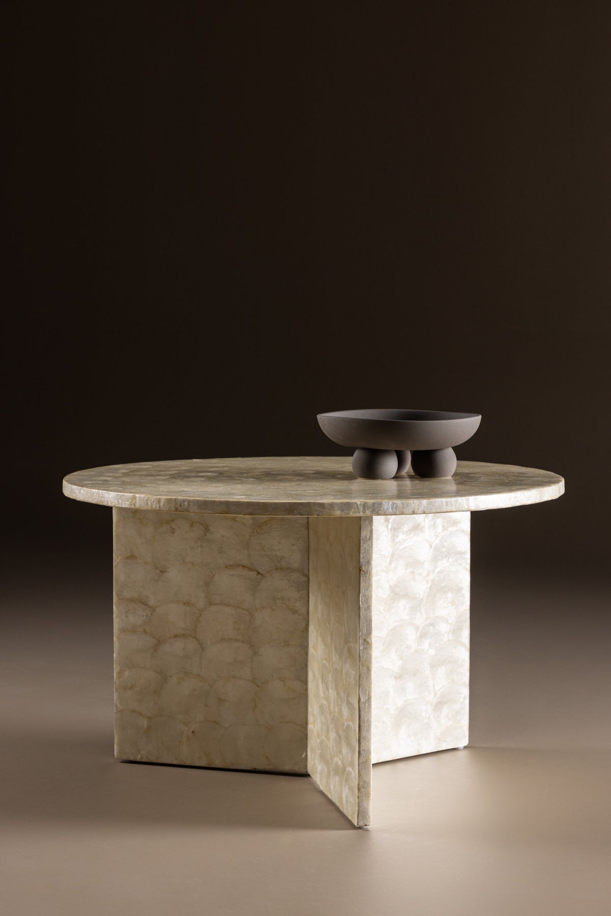 Smögen sofabord - Ø70 cm - beige - billede 16