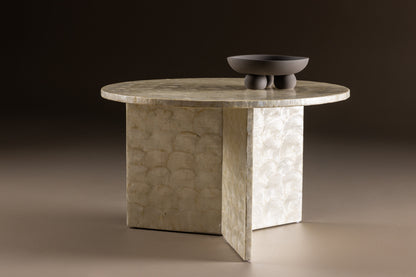 Smögen sofabord - Ø70 cm - beige - billede 13