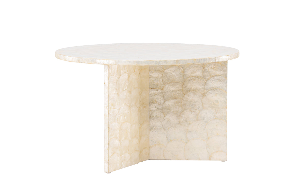 Smögen sofabord - Ø70 cm - beige - billede 2