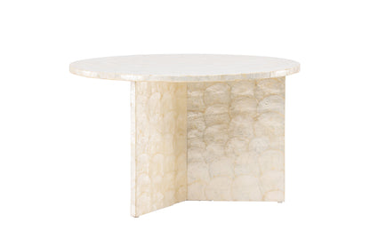 Smögen sofabord - Ø70 cm - beige - billede 2
