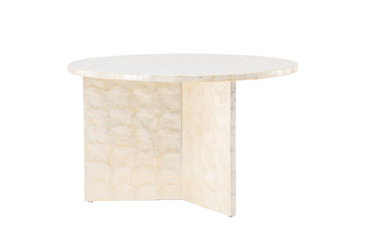 Smögen sofabord - Ø70 cm - beige - billede 4