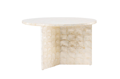 Smögen sofabord - Ø70 cm - beige - billede 6